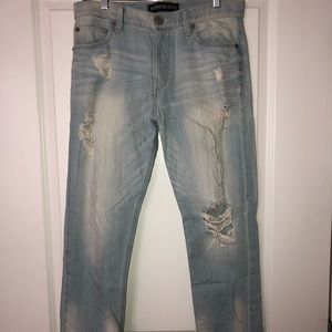 Express Distressed Jeans